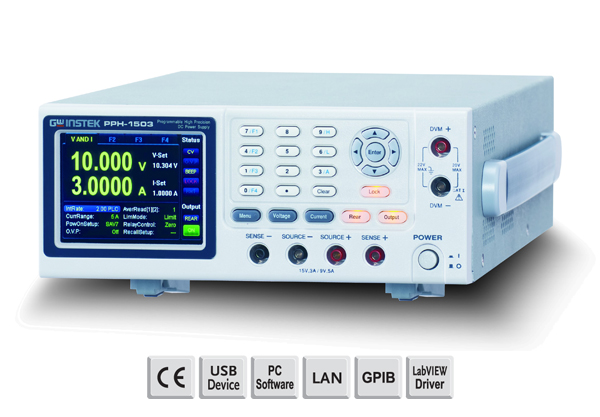 PPH-1503 Programmable High Precision D.C. Power Supply